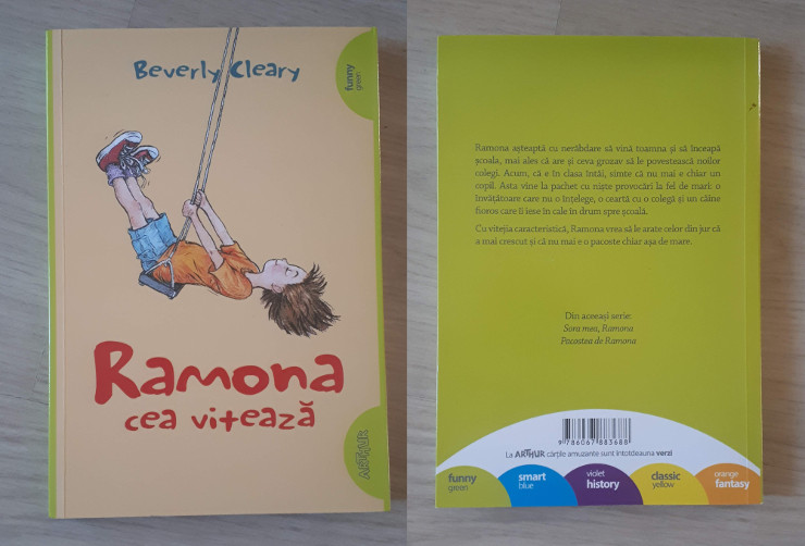 Ramona cea viteaza - Beverly Cleary